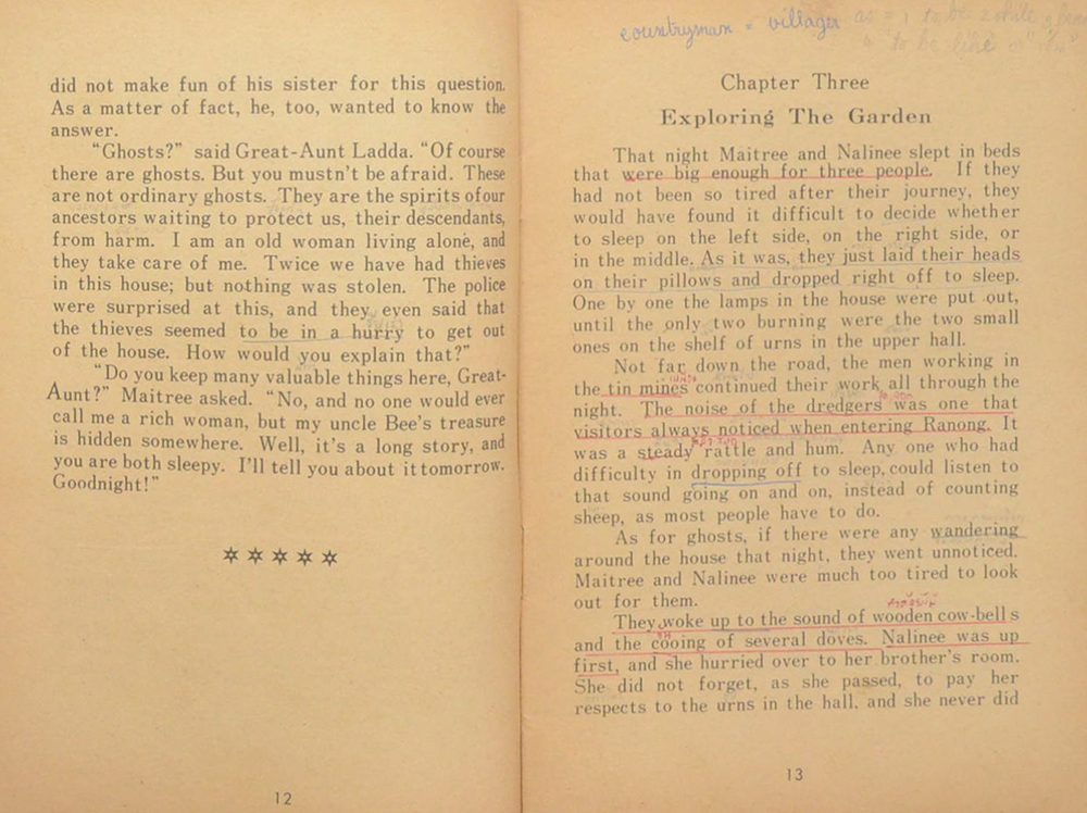 MS III Reader No.1 THE HAUNTED HOUSE (ขายตามสภาพ)