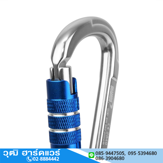 YAMADA รุ่น Y-CP/2T-A คาราบิเนอร์ทรงลูกแพร์ ล็อค 2 จังหวะ