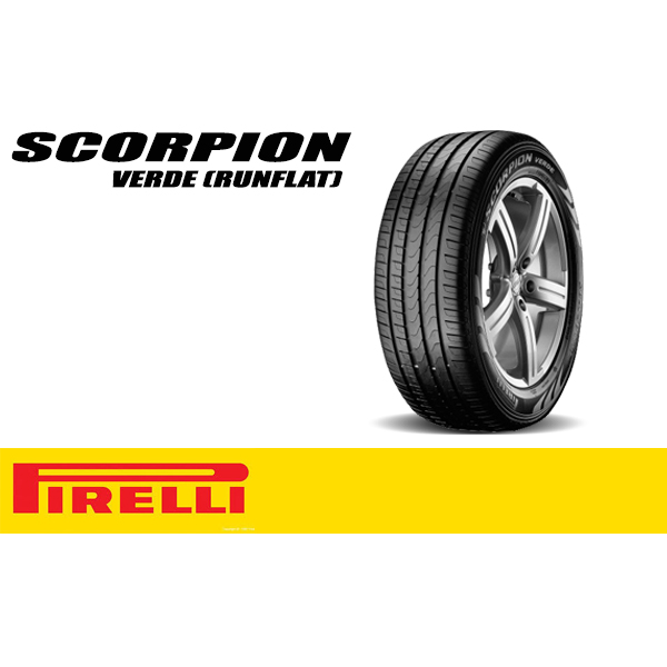 ยาง PIRELLI SCORPION VERDE RUNFLAT ขนาด 235/55-19ราคาพิเศษ สั่งได้