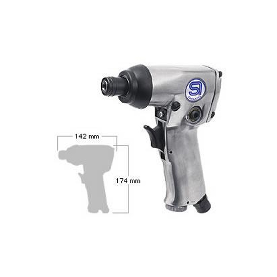 SHINANO SI-1356D ไขควงลมขันสกรูเกลียวปล่อย 8 mm รุ่นงานหนัก