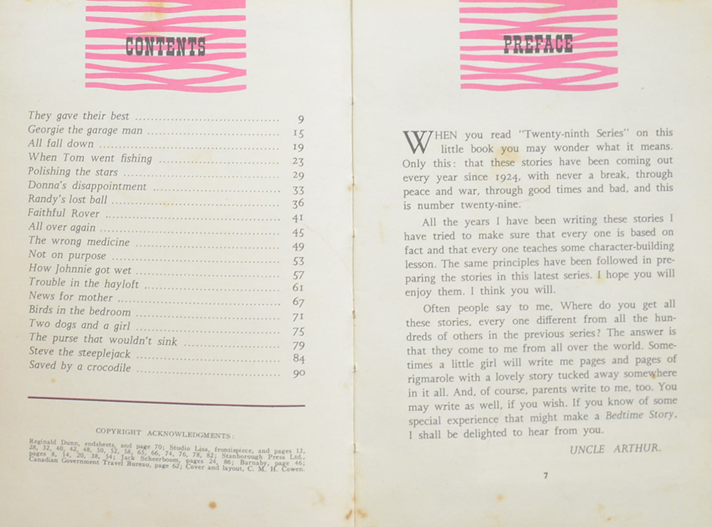 UNCLE ARTHUR’S BEDTIME STORIES 29th series