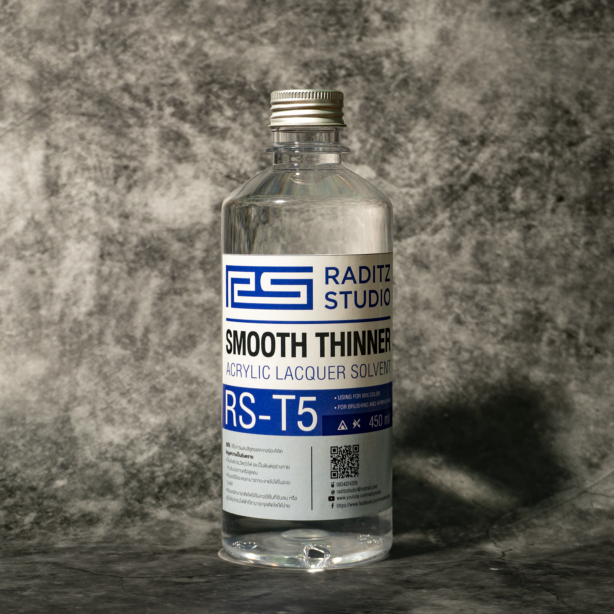 RADITZ STUDIO SMOOTH THINNER RS-T5 ( ACRYLIC LACQUER SOLVENT )