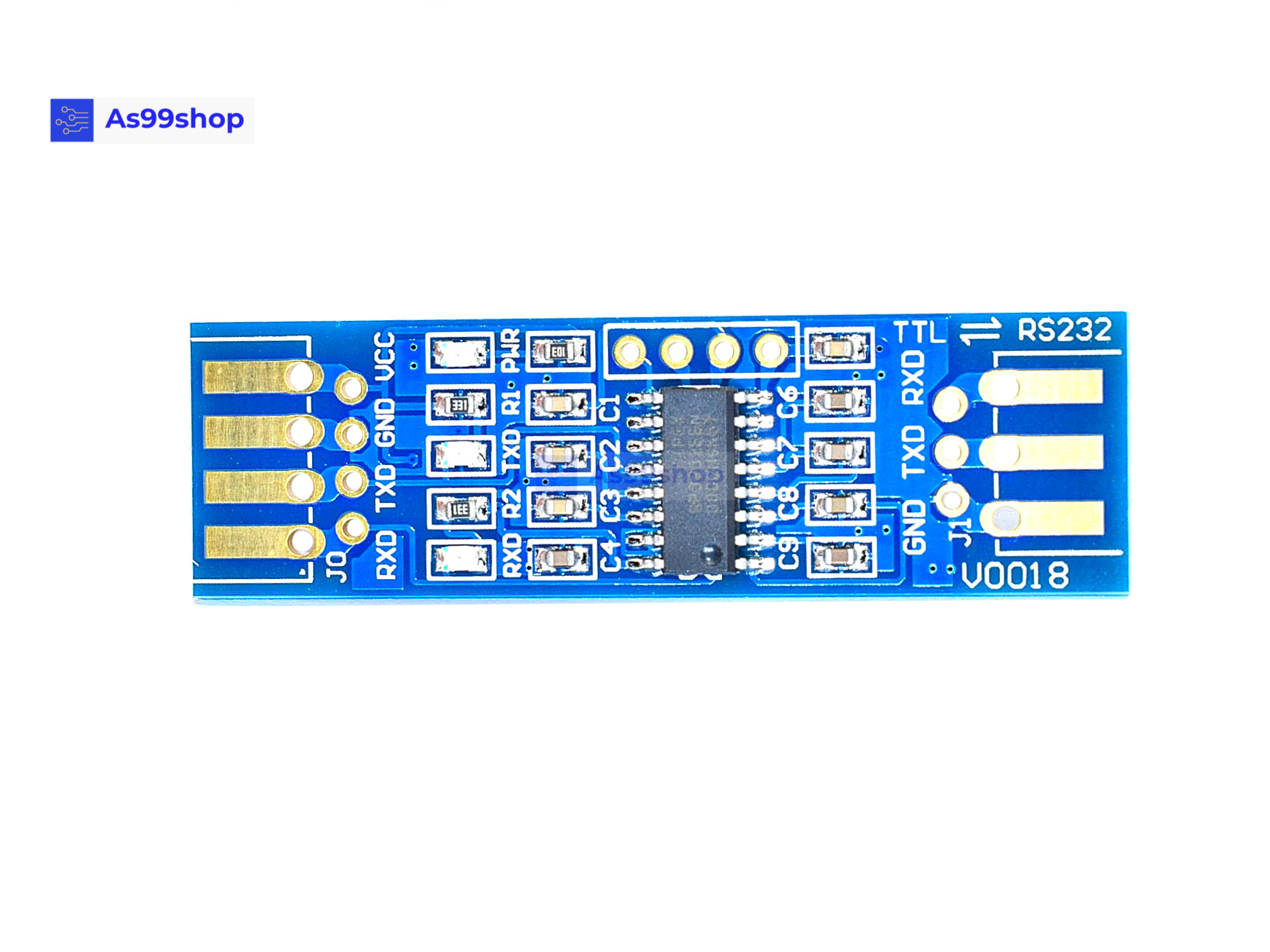 SP3232 RS232 Module RS232 Serial Port TTL Line Brush Module (Size: Single Channel 51)