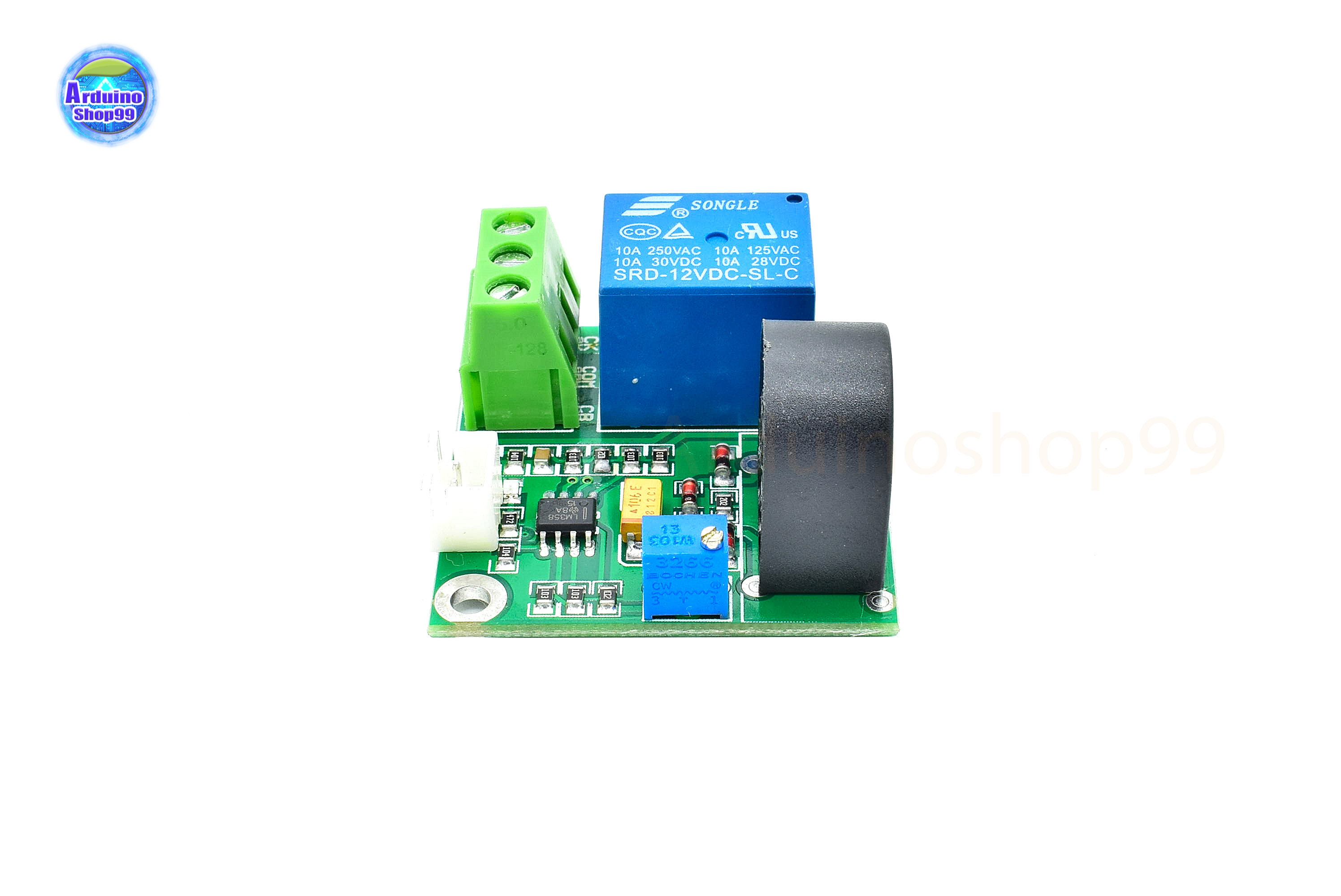5A Over-Current Detection Sensor Module ( AC Current Detector with 12V Relay )