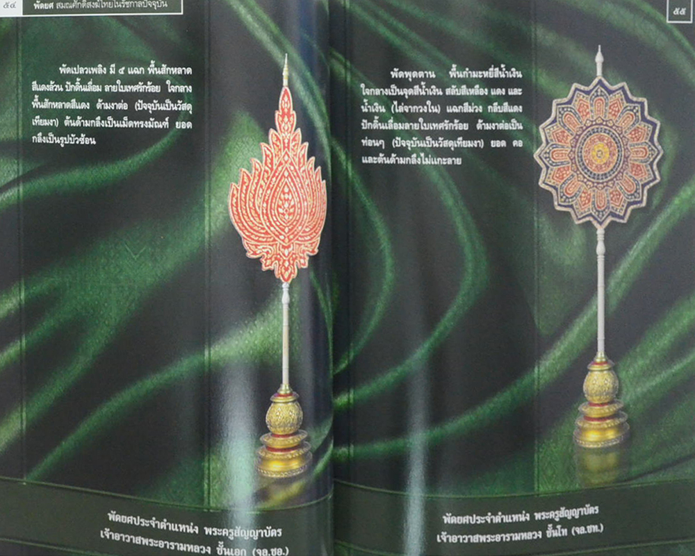 พัดยศ สมณศักดิ์สงฆ์ไทยในรัชกาลปัจจุบัน