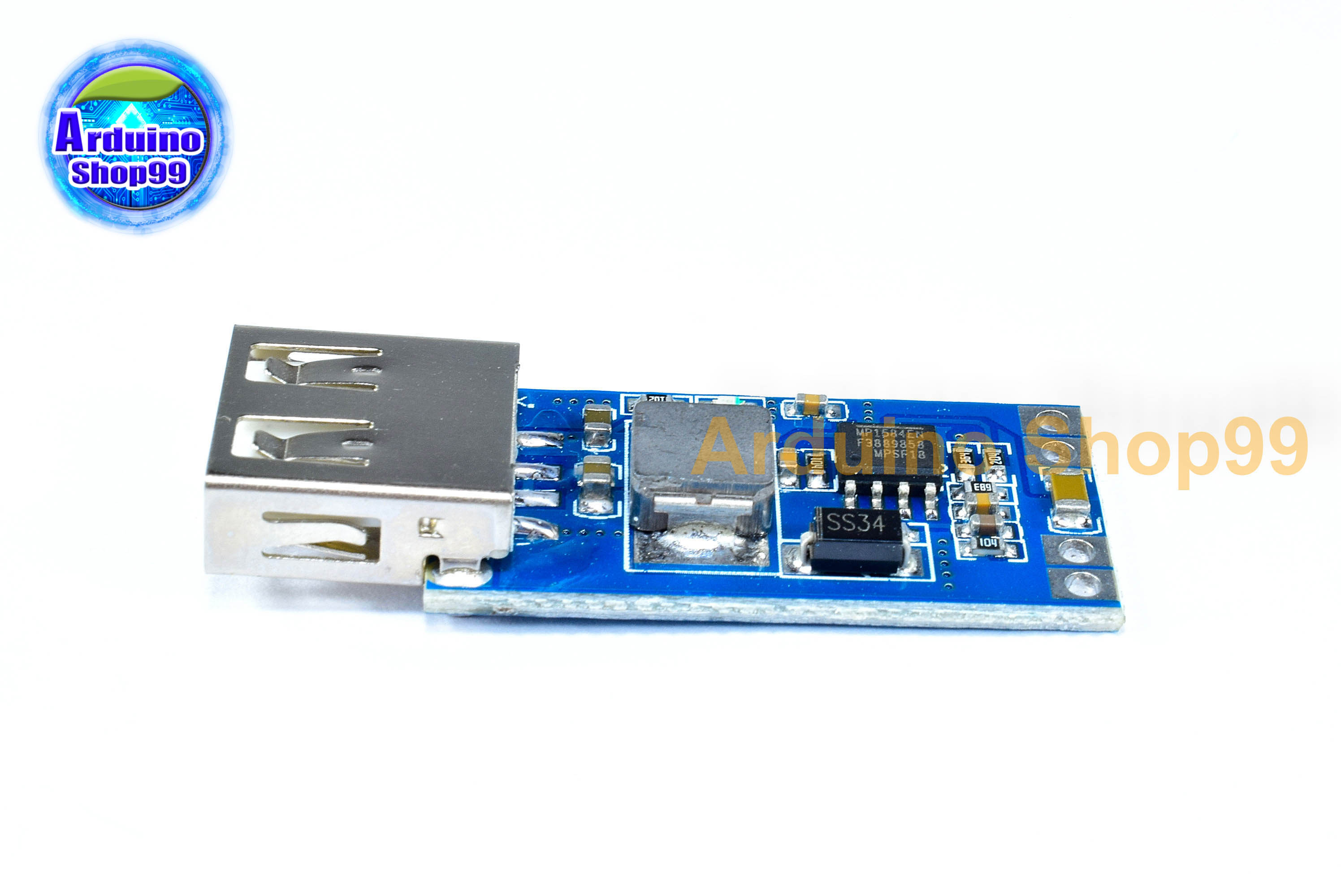 9V/12V/24V to 5V DC-DC step-down module 3A output USB power supply