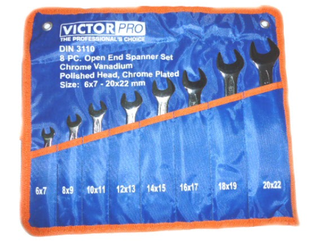 ปากตาย VICTOR PRO 6 ตัวชุด ขนาดมิล : 6x7 MM - 16x17 MM