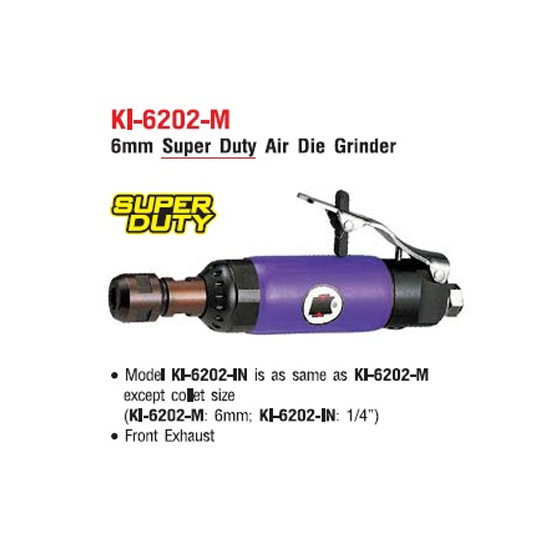 KUANI KI-6202-M เครื่องเจียรลม คอตรง 6mm 25000rpm