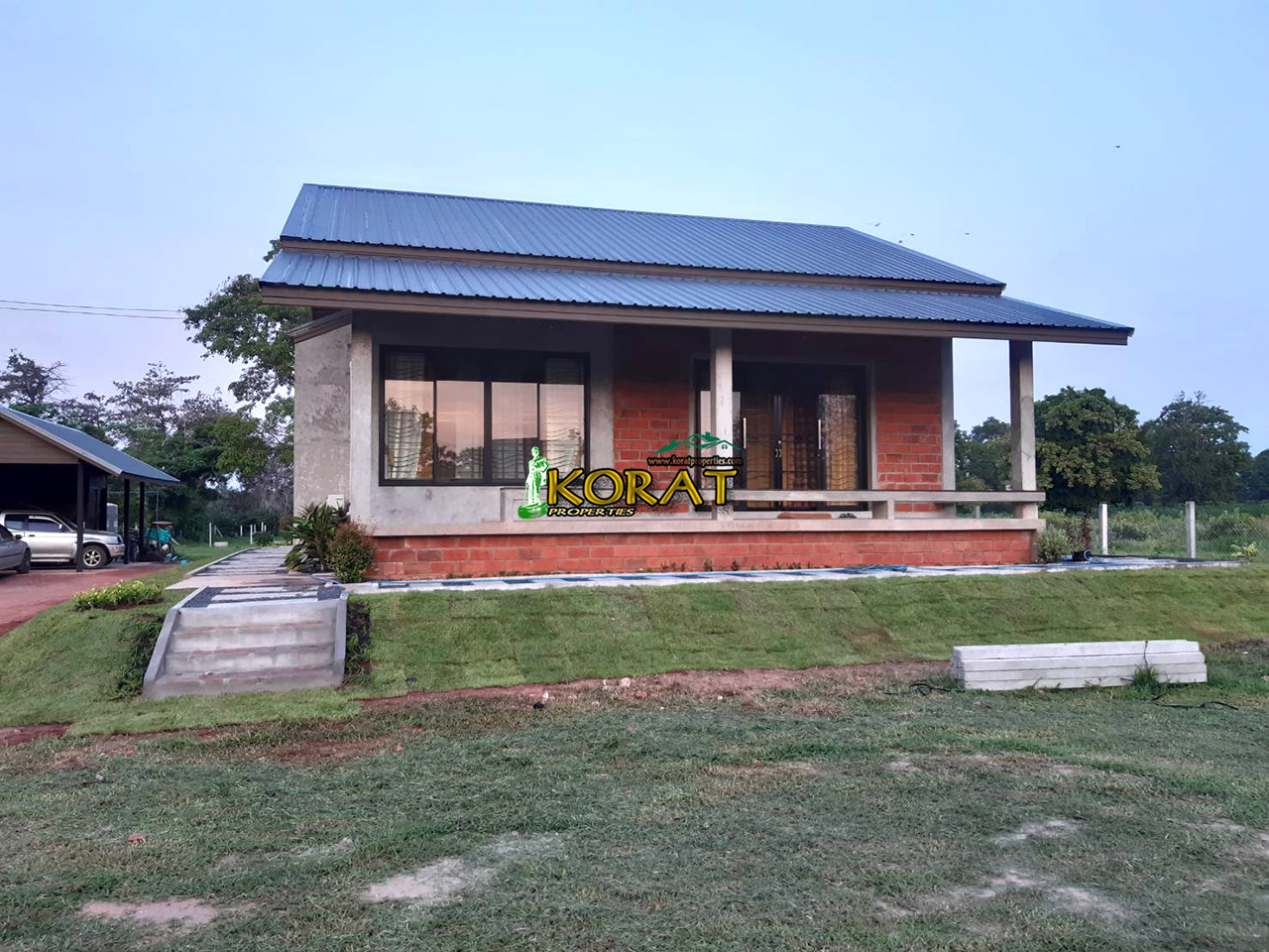 ขายบ้านเดี่ยว ชั้นเดียวหลังใหญ่ บรรยากาศบ้านสวน 2ไร่ 2งาน โซน หนองไข่น้ำ #รหัสทรัพย์ KP-0332