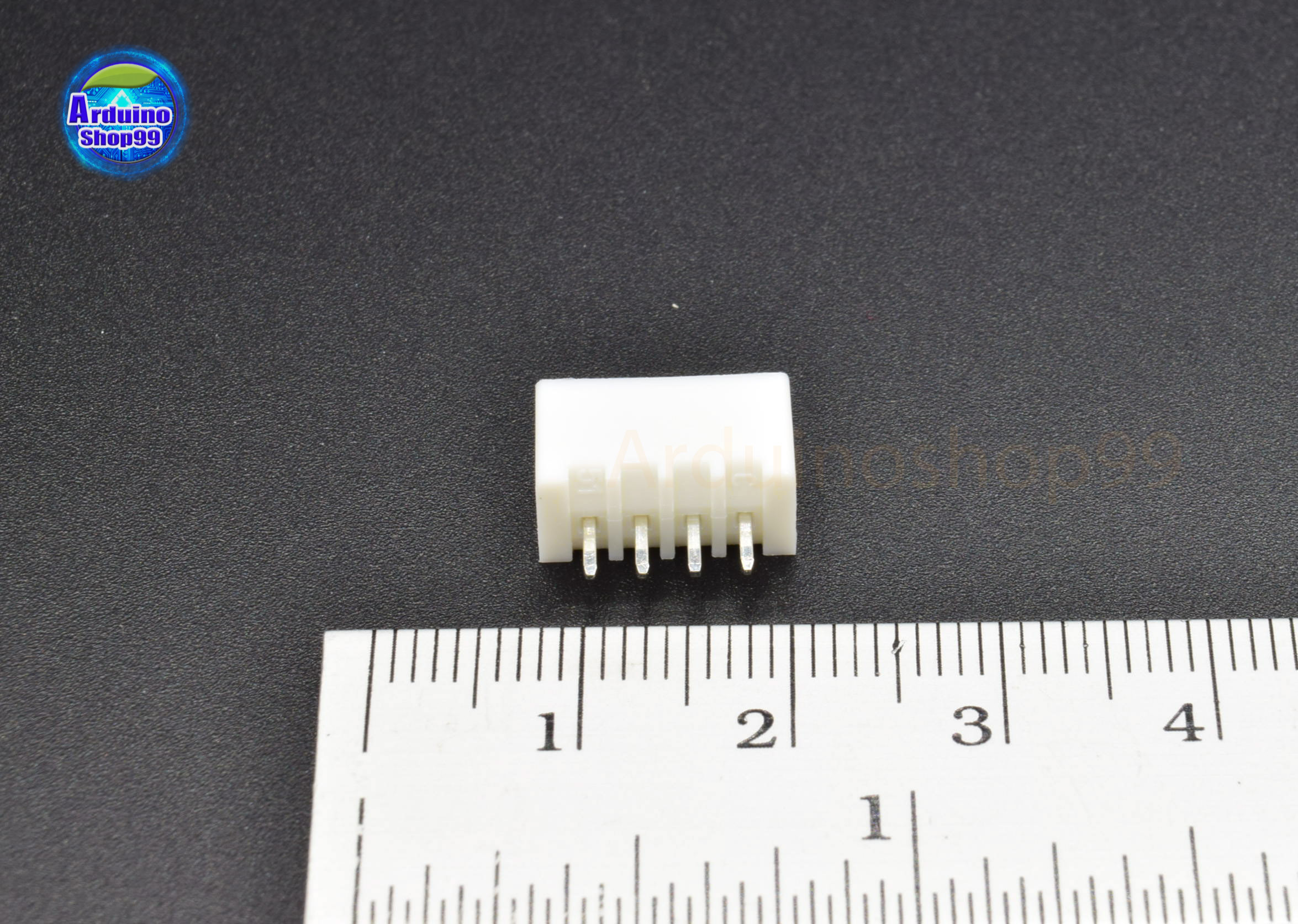 XH2.54 cable connector 2.54mm 4p ขั้วต่อคอนเน็กเตอร์พร้อมสายไฟยาว 20 cm( 1 ชุด ผู้+เมีย)