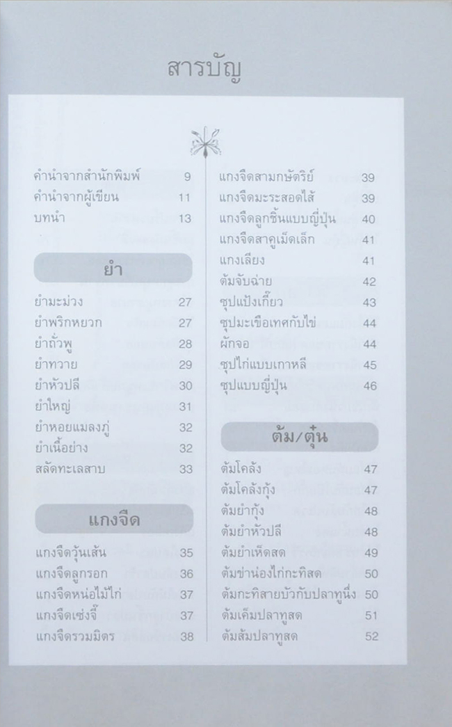 ตำราอาหารคาว-หวาน (เล่ม 1)