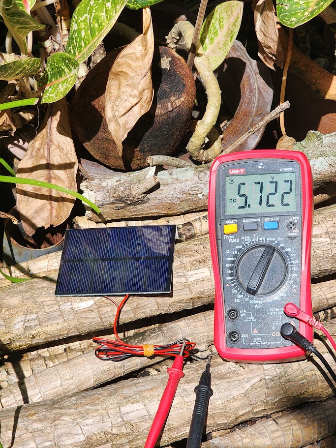 แผงโซล่าเซลล์ ขนาดเล็ก 5V