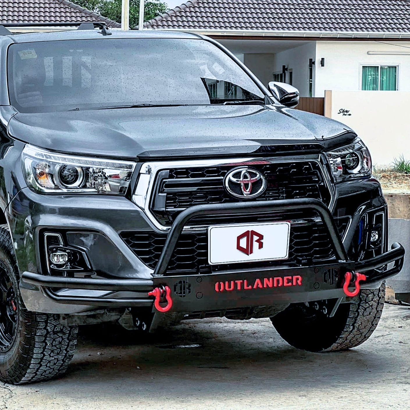 กันชนหน้าร็อกกี้ สำหรับรถ Toyota REVO 2018