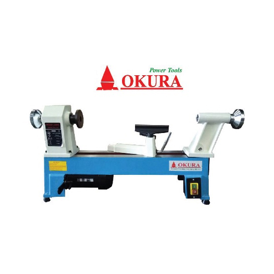OKURA WL-1218 แท่นกลึงไม้ 550W/220V