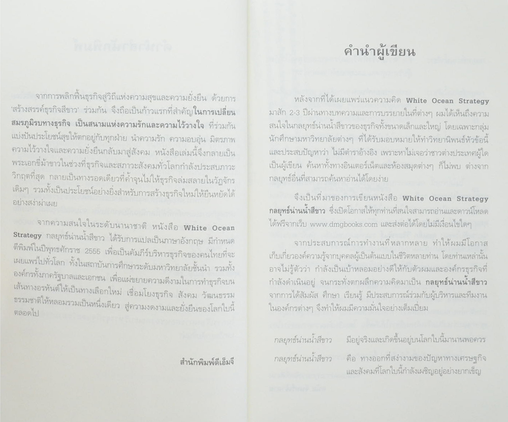 กลยุทธ์น่านน้ำสีขาว