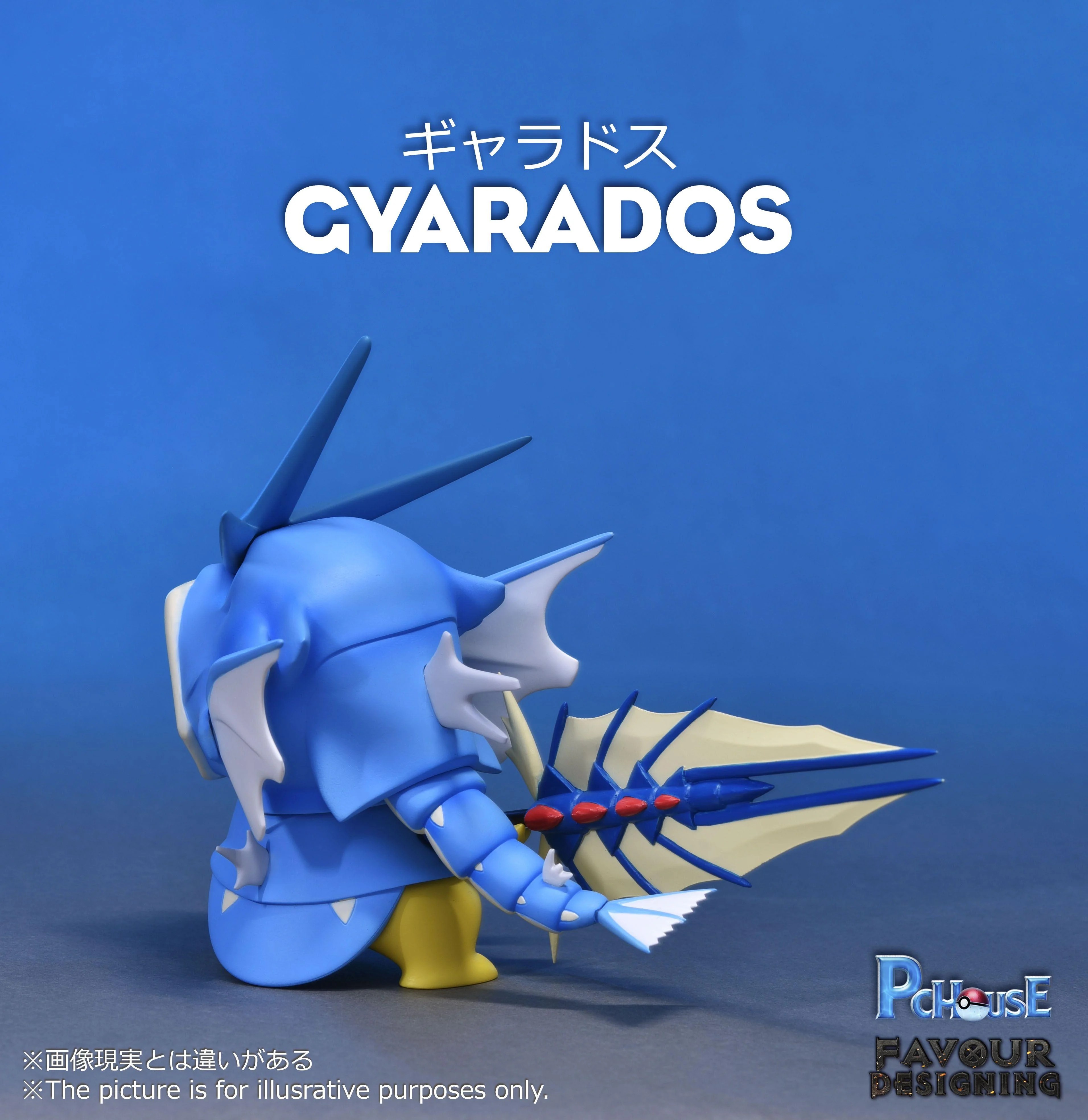 PCHouse Studio - Gyarados and Magikarp(Koiking) Family Deep-sea series โปเกมอน POKEMON Pokémon Pikachu เกียราดอส คอยคิง