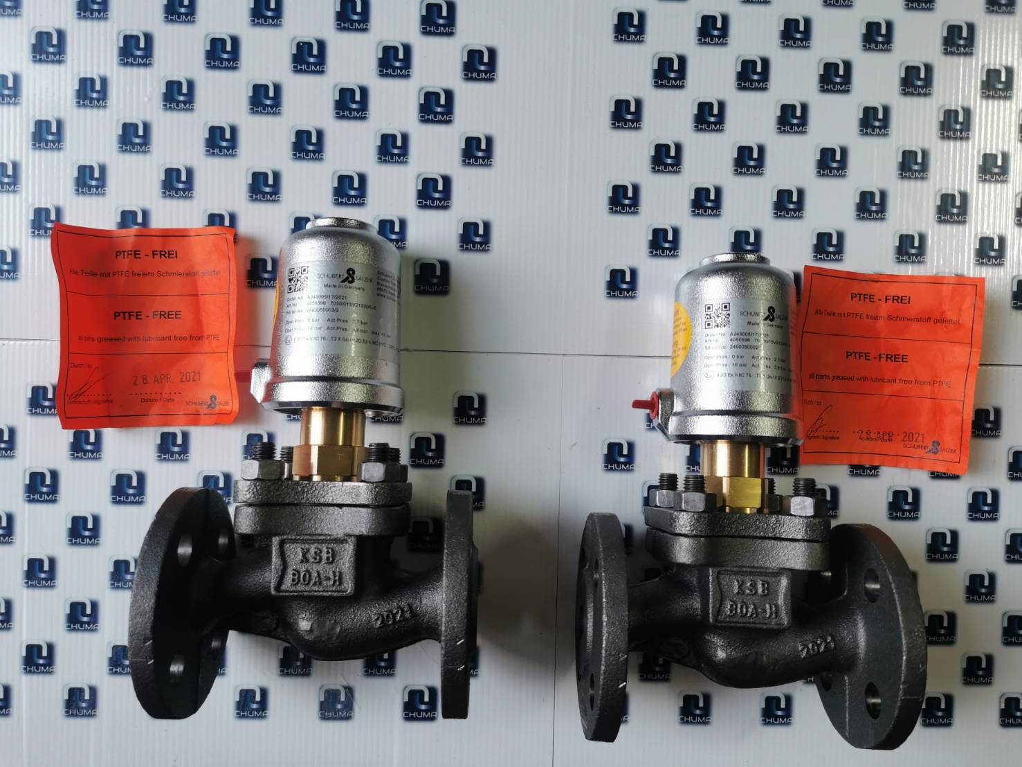 Schubert & Salzer, Schubert Salzer, Flange Bodied Valve S&S 7030/015V213200--0