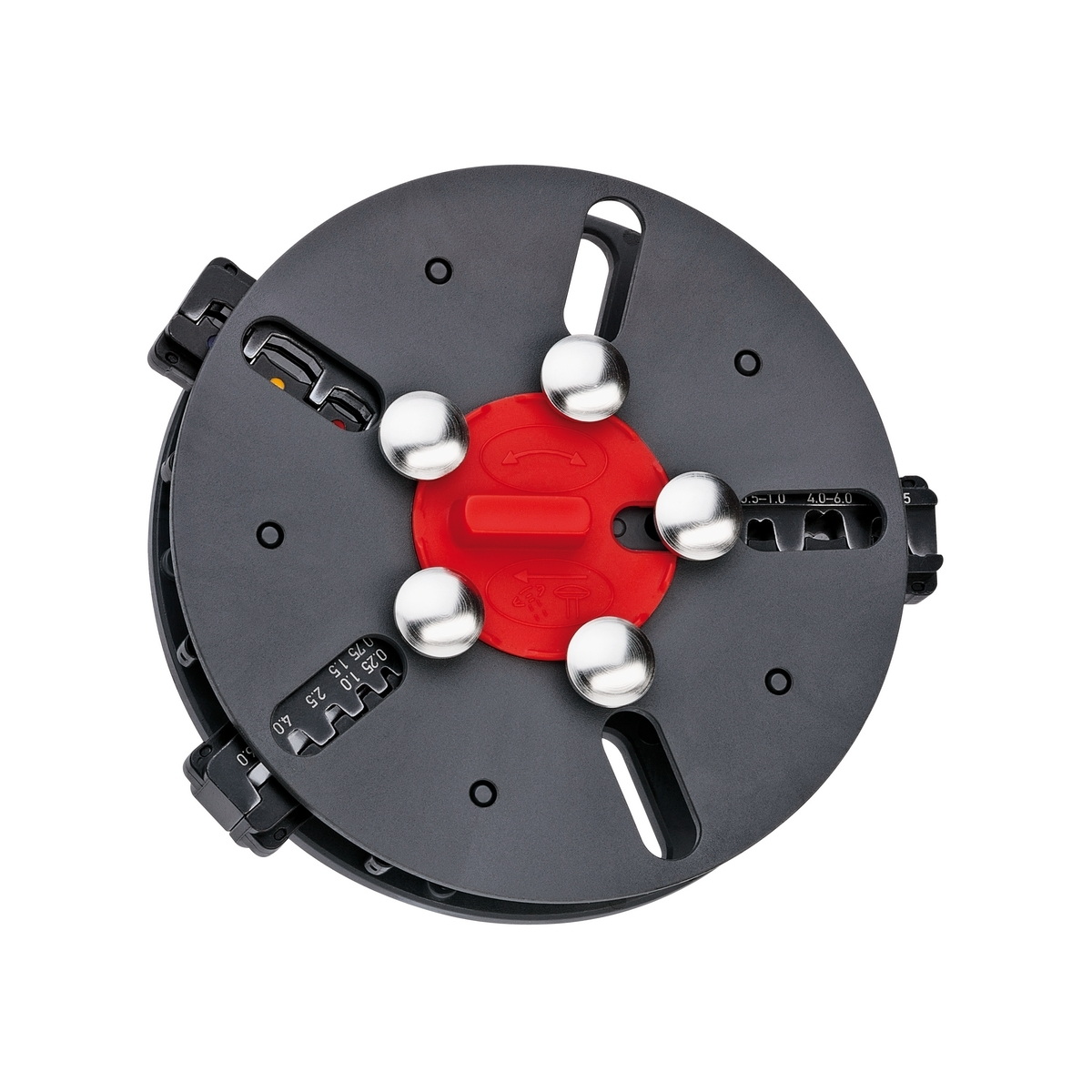 KNIPEX 97 33 01 คีมย้ำหางปลา รุ่น Multi Crimp เปลี่ยนหัว 3Die