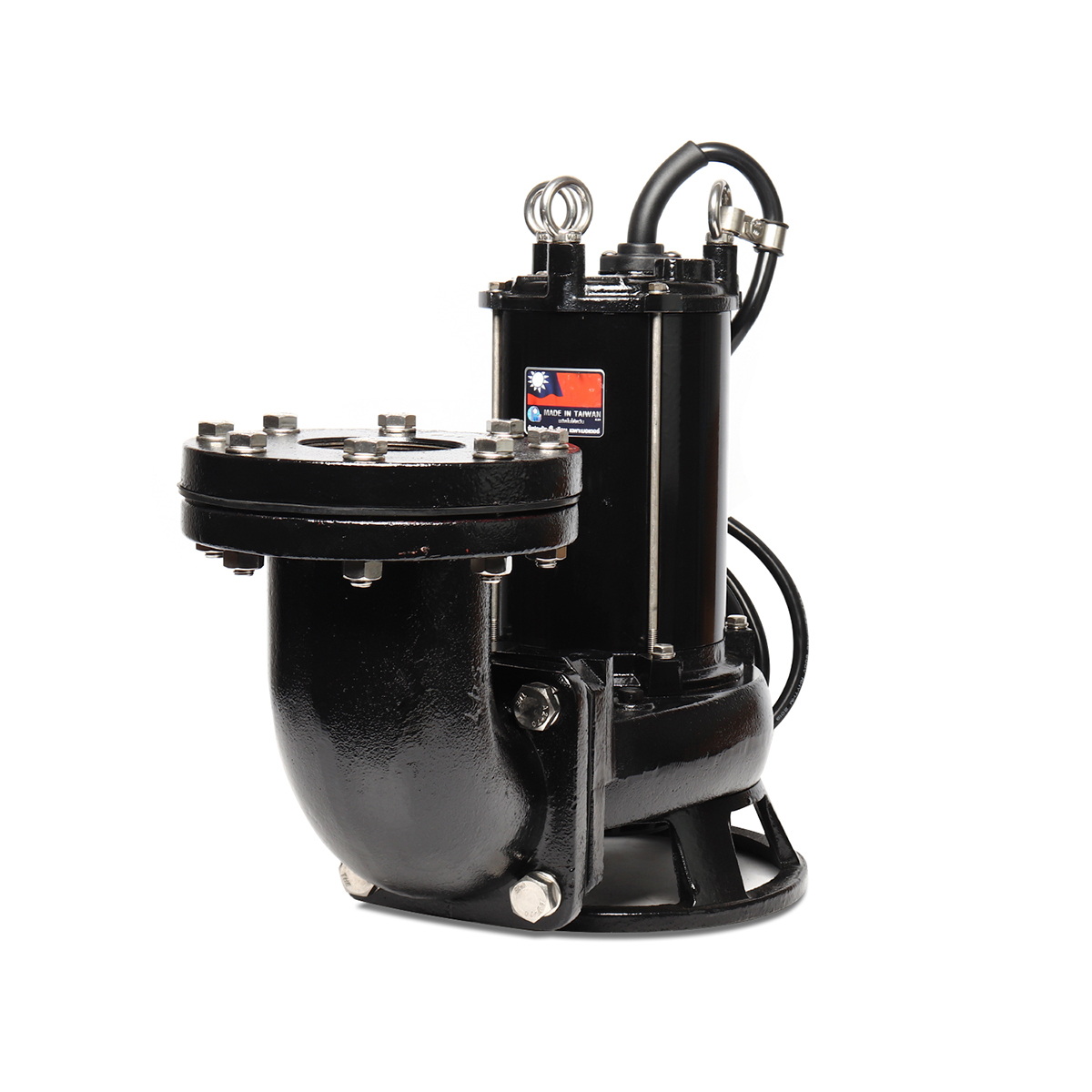 SHOWFOU FO-232 ปั๊มแช่ดูดน้ำบ่อบำบัด 3" 2HP/380V