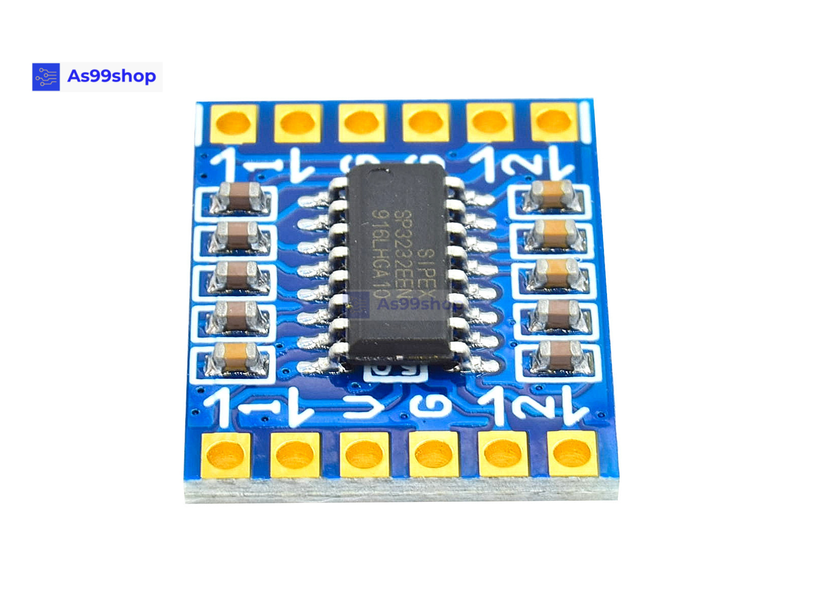Double channel SP3232 TTL to RS232 module RS232 to TTL brush line serial port module