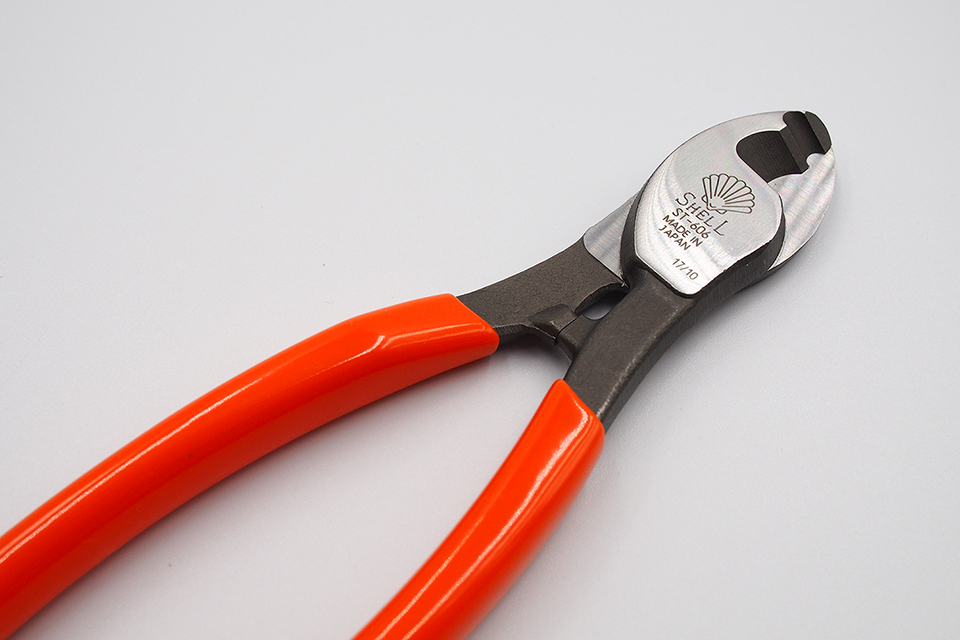 คีมตัดสายเคเบิ้ล SHELL ขนาด : 6" (ST-606) , 8" (ST-608) , 10" (ST-610) , รุ่นงานหนัก 10" (ST-610H)