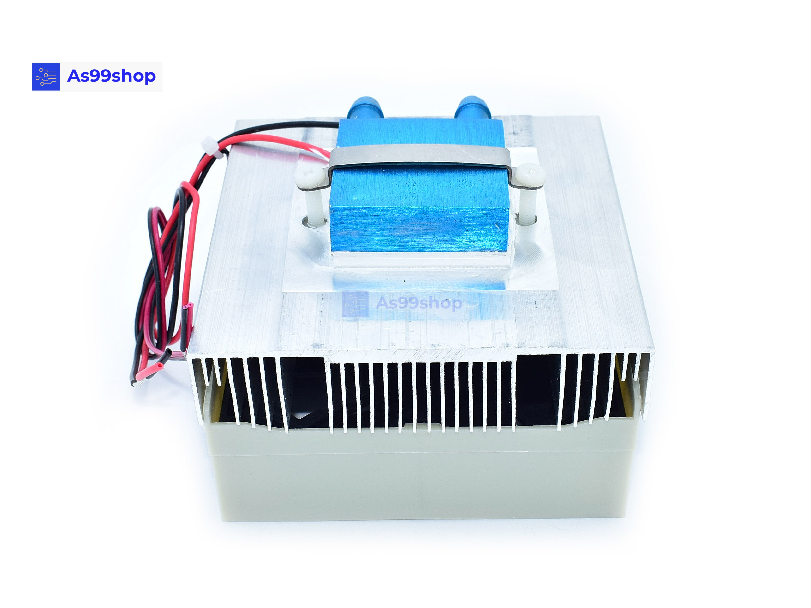 ชุดทำน้ำเย็นขนาด 1 ช่อง Heat Sink Aluminum Cooling block