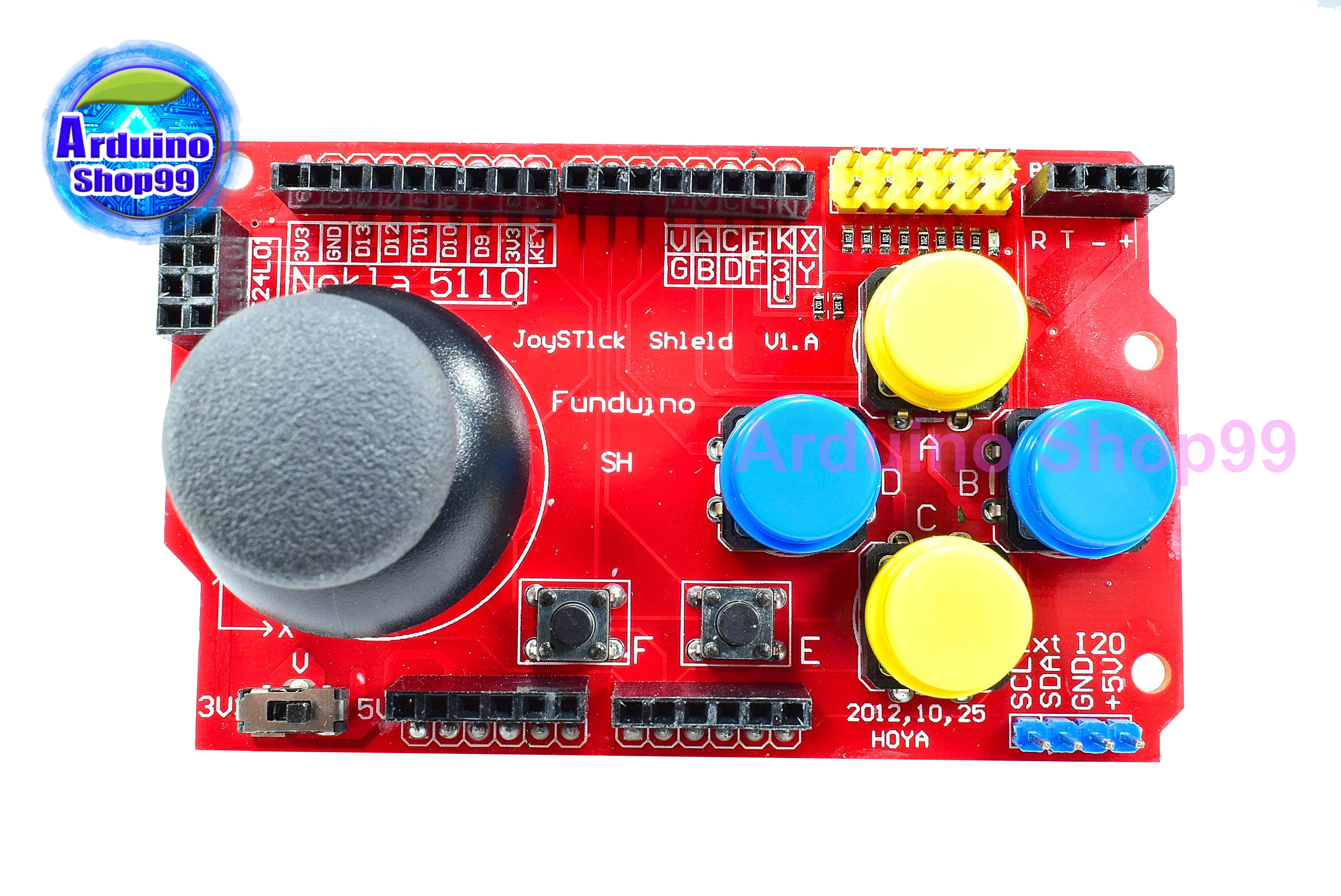 JoyStick Shield game joystick expansion board analog keyboard and mouse function