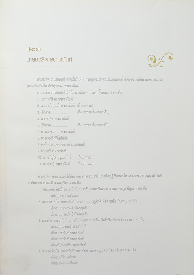 ชวลิต ธนะชานันท์ (ชีวประวัติ-ผลงาน) (ขายตามสภาพ)