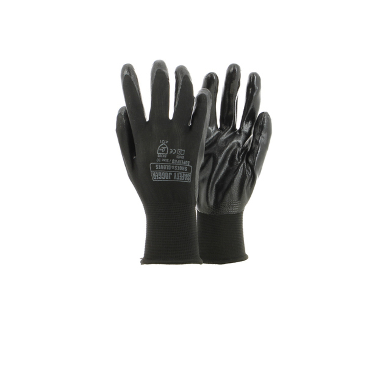 JOGGER รุ่น SUPERPRO ถุงมือเซฟตี้กันบาดสีดำ M,L,XL (12คู่/กล่อง)