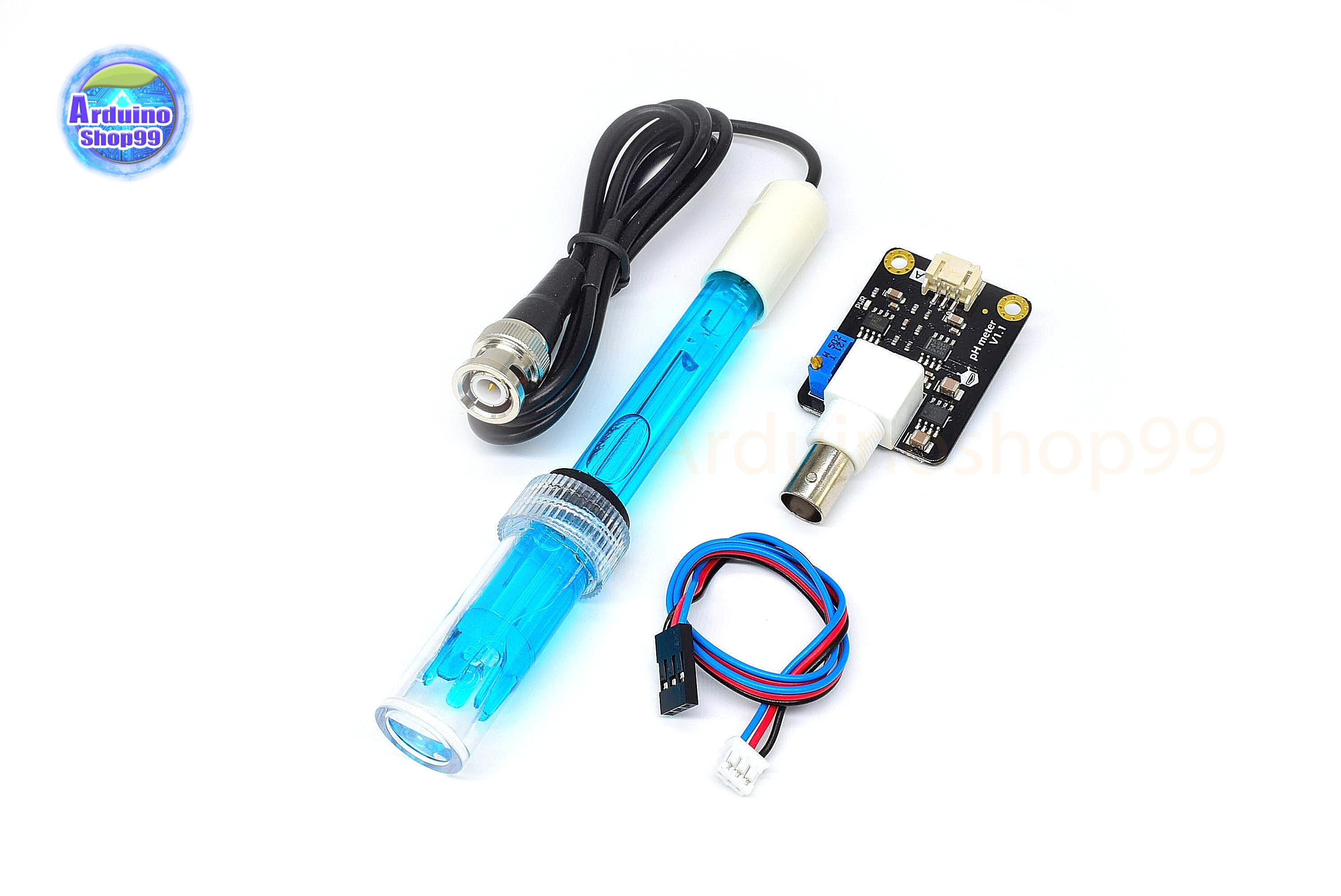 PH Sensor arduino Analog pH Meter วัดค่า PH ของน้ำ ( DFRobot )
