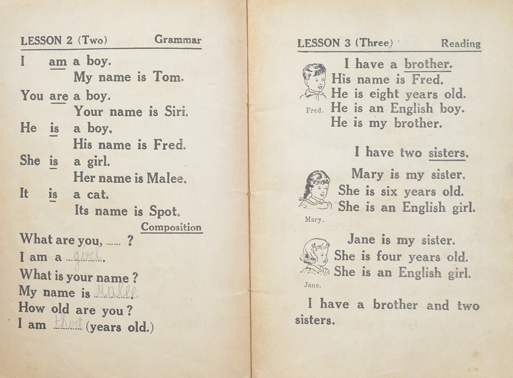 THE PROGRESSIVE SCHOOL PRIMER FOR MOFERN CHILDREN PART II (ขายตามสภาพ)