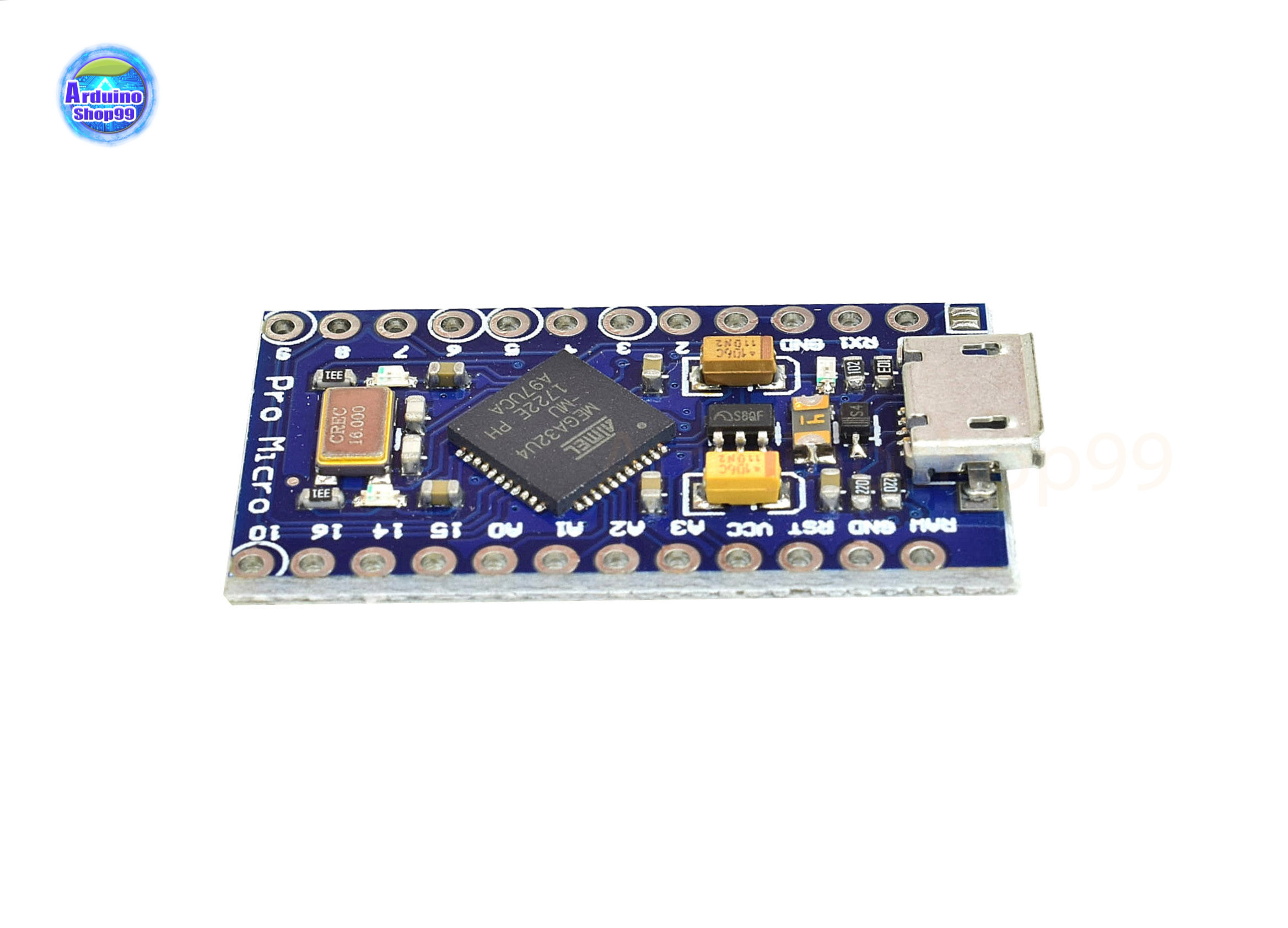 Pro Micro uses Atmega32U4's own usb update program 5V/16M microcontroller development board