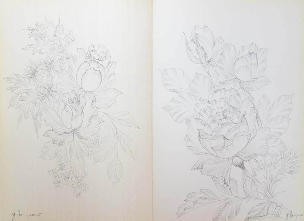 แบบและสวดลายสำหรับระบาสี (เล่มที่ 1 ปี 2524)