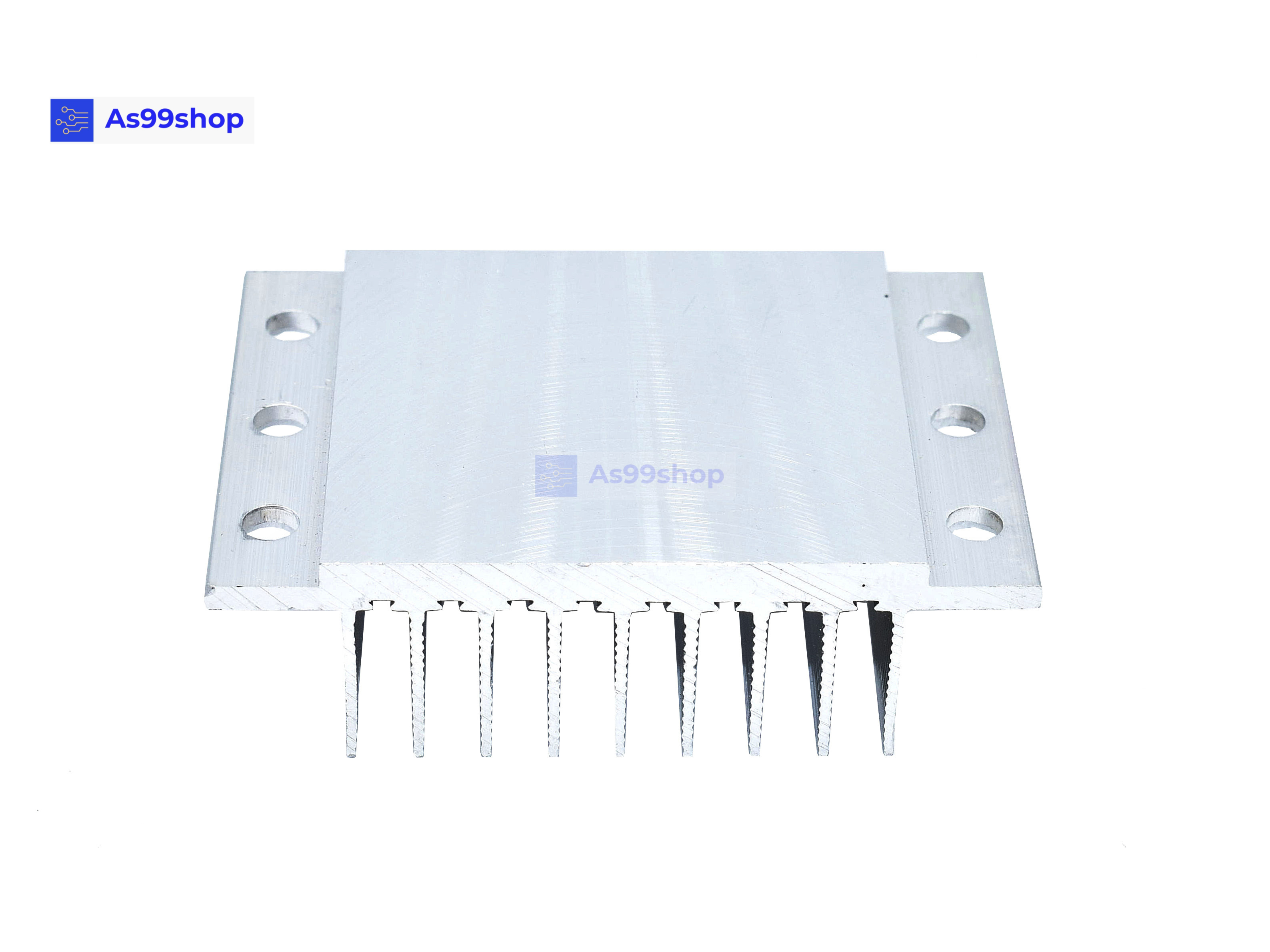 Heat Sink Aluminum Alloy Cooling block ฮีทซิงค์ระบายความร้อนหรือเย็น ขนาด(60*40*20)