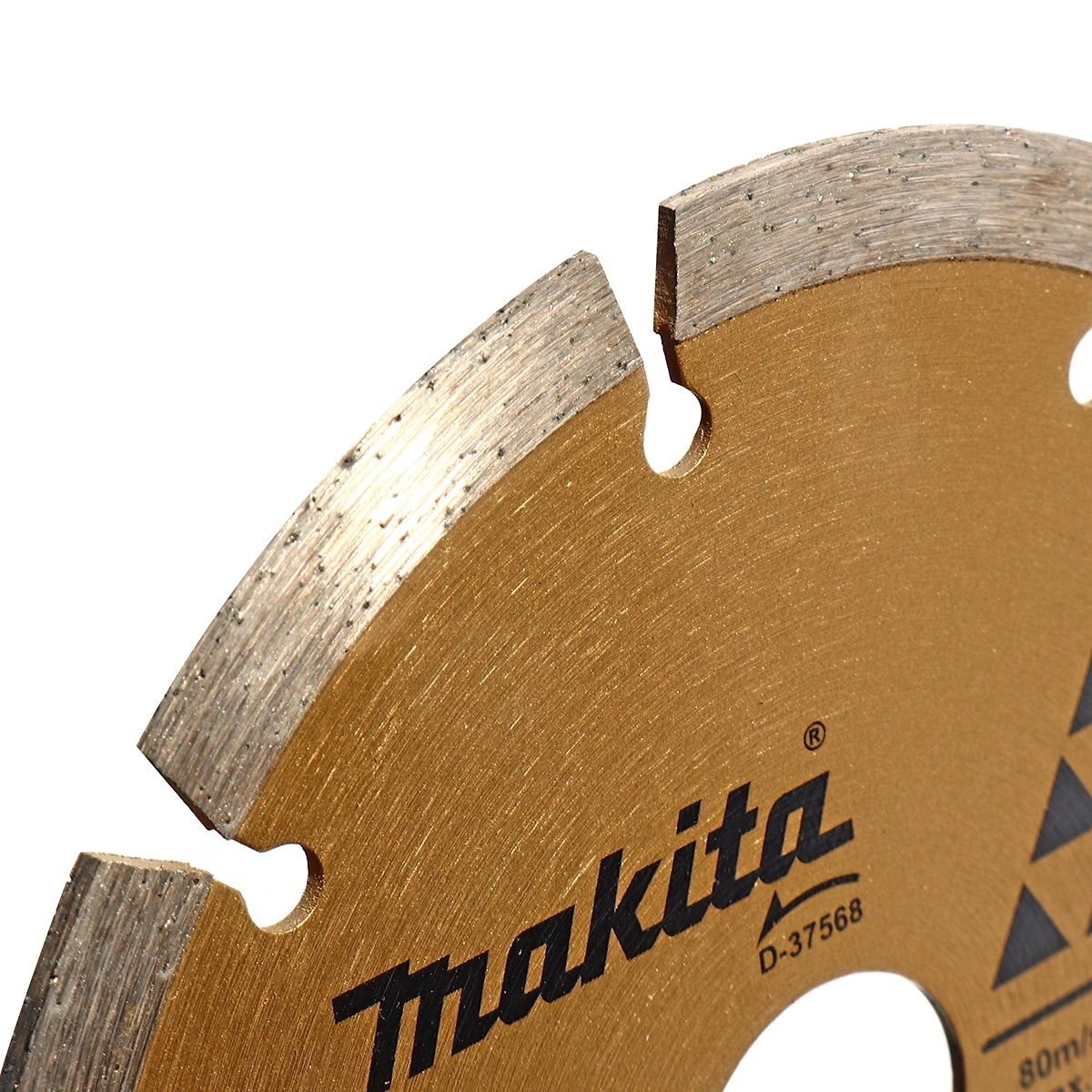 MAKITA D-37568 ใบเพชร 5" แห้ง ร่อง-ทอง ตัดคอนกรีต