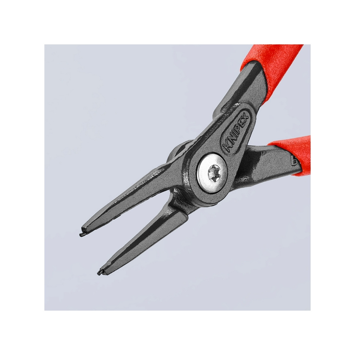 KNIPEX 49 11 A0 คีมถ่างแหวน 5" Precision ปลายตรง ปลาย 0.9mm