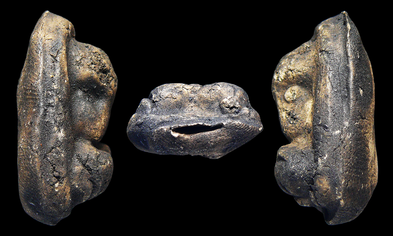 พระปิดตาหลวงพ่อครน วัดบางแซะ รัฐกลันตัน มาเลเซีย หลังยันต์อุ เนื้อเก่าจัดหายาก