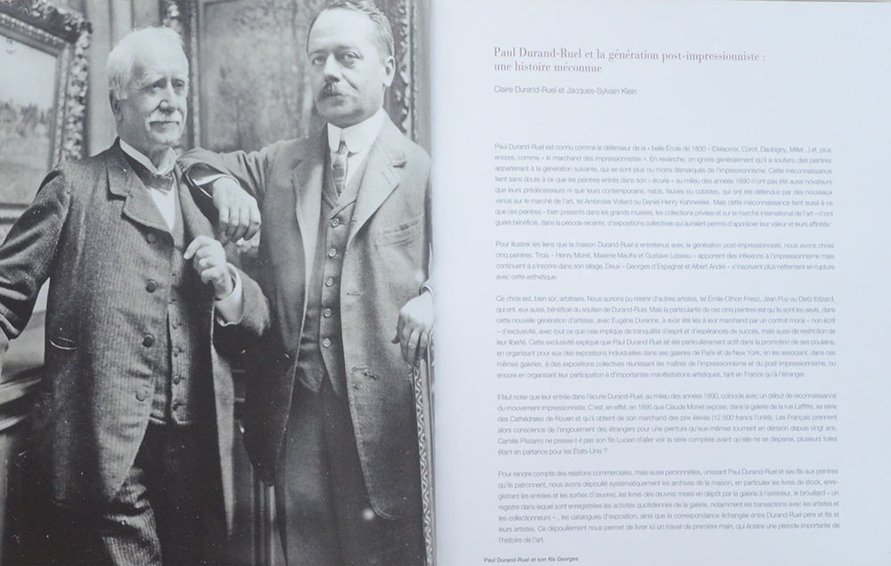 Paul Durand-Ruel et le post-impressionnisme