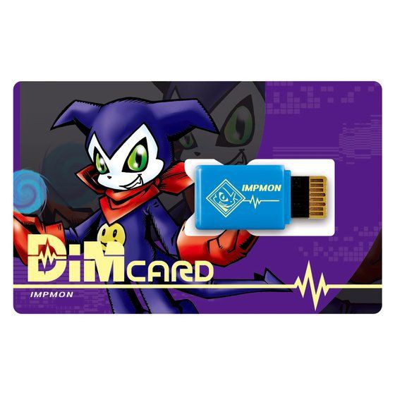 BANDAI DIGIMON Vital Bracelet Digital Monster - Dim Card Impmon(ดิมการ์ดอิมพ์มอน)ดิจิม่อน[Limited Edition]