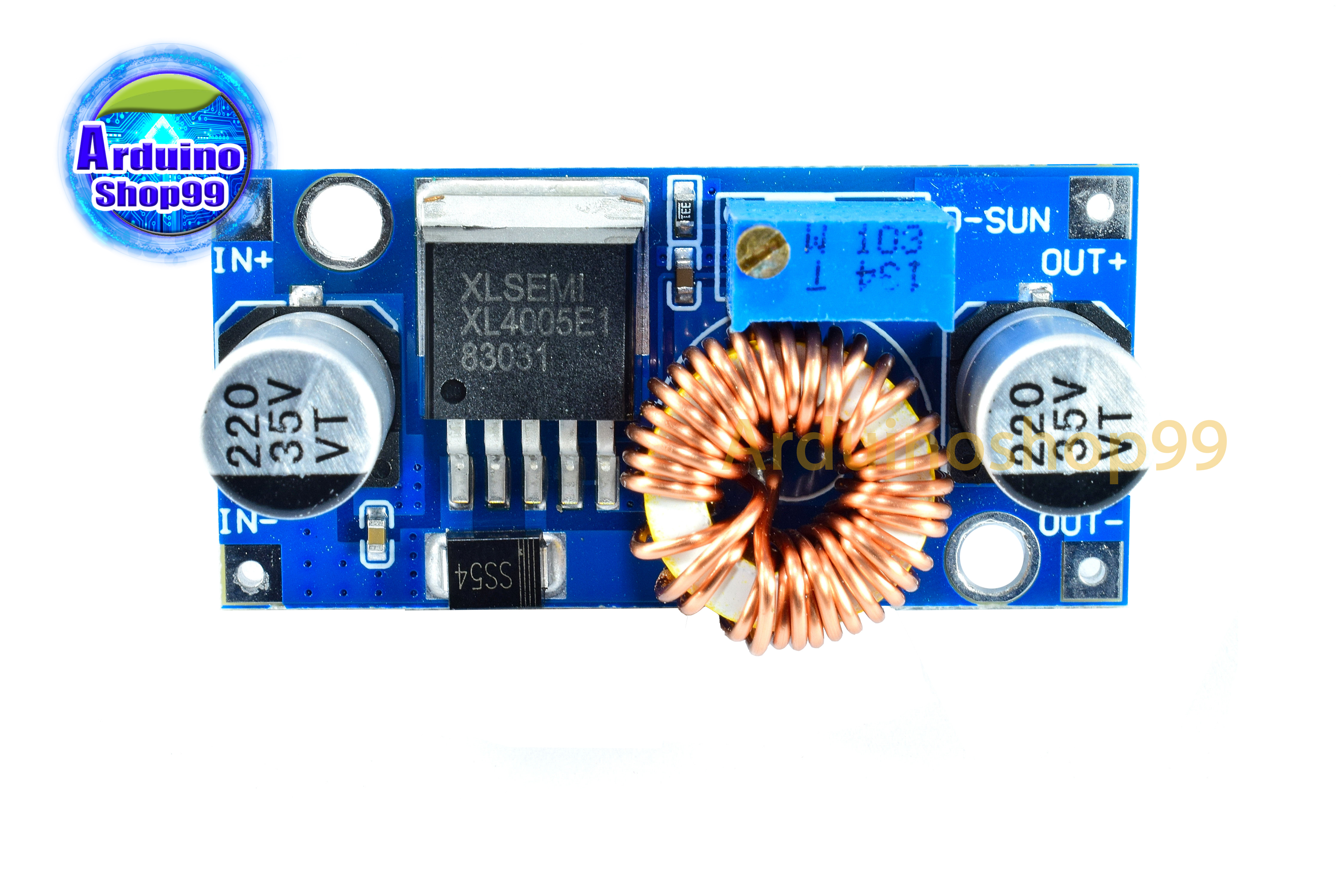 DC-DC XL4005 5A Adjustable Buck Module 5~32V High Power 96% High Efficiency( Step Down )