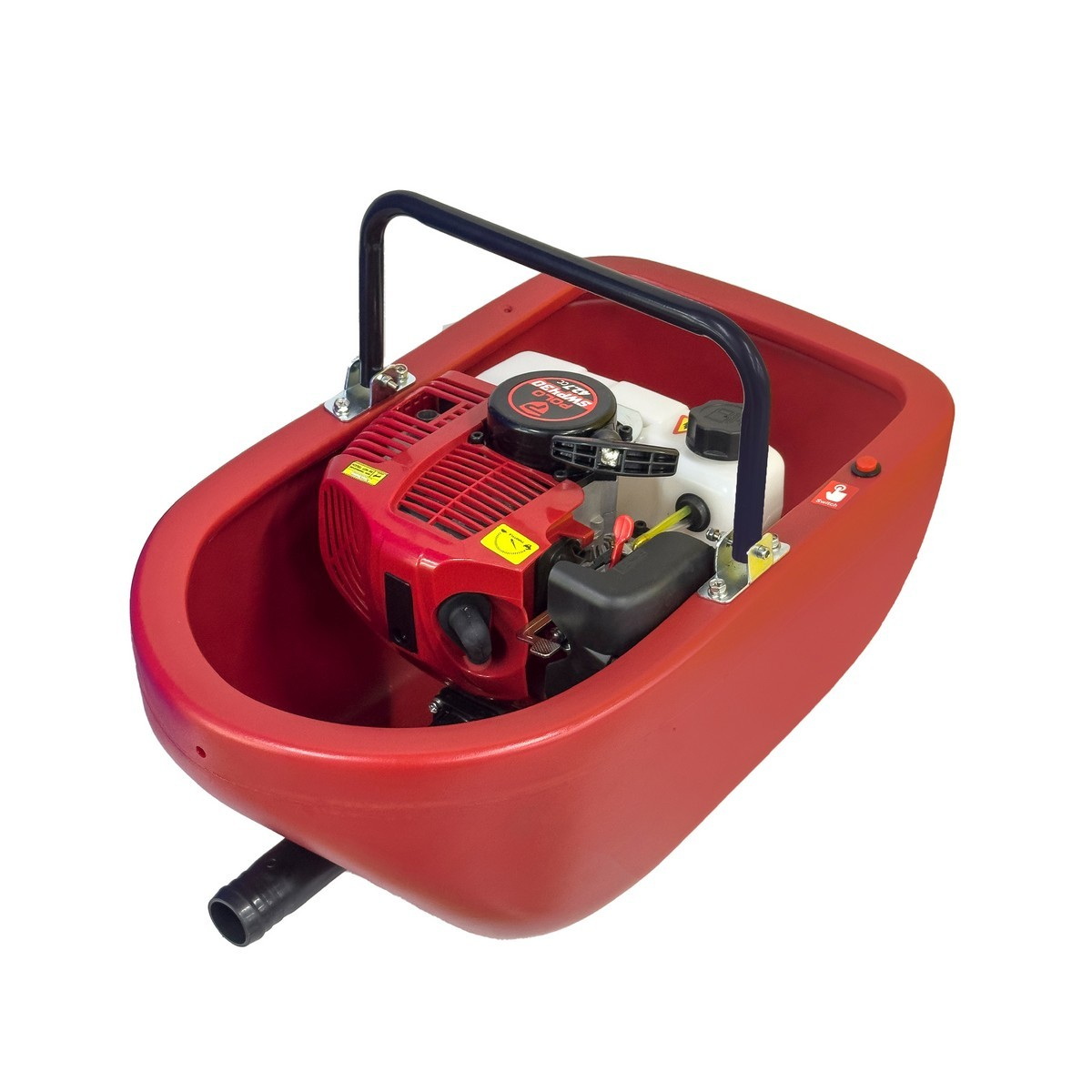 POLO SWP-430 เรือปั๊มน้ำเครื่องยนต์ 2 จังหวะ ท่อ 1.1/2" สำหรับการเกษตร