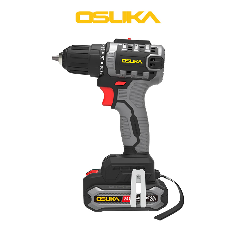 OSUKA OCK162-D1P1 ชุดสว่าน-บล็อกใหญ่ไร้สายไร้แปรงถ่าน