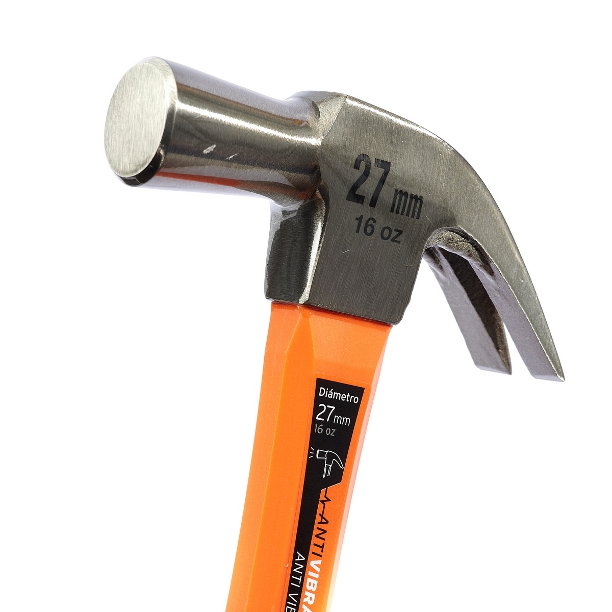 TRUPER MAC-27F ค้อนหงอนด้ามไฟเบอร์ 16oz