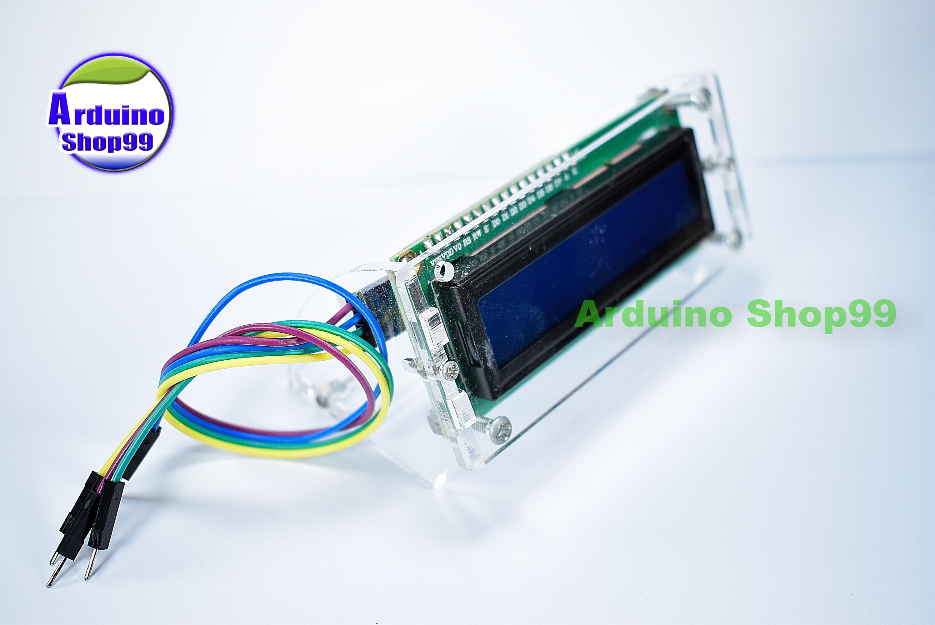 Housing Shell Acrylic LCD1602 LCD(สำหรับตั้งจอ LCD รุ่น 1620)