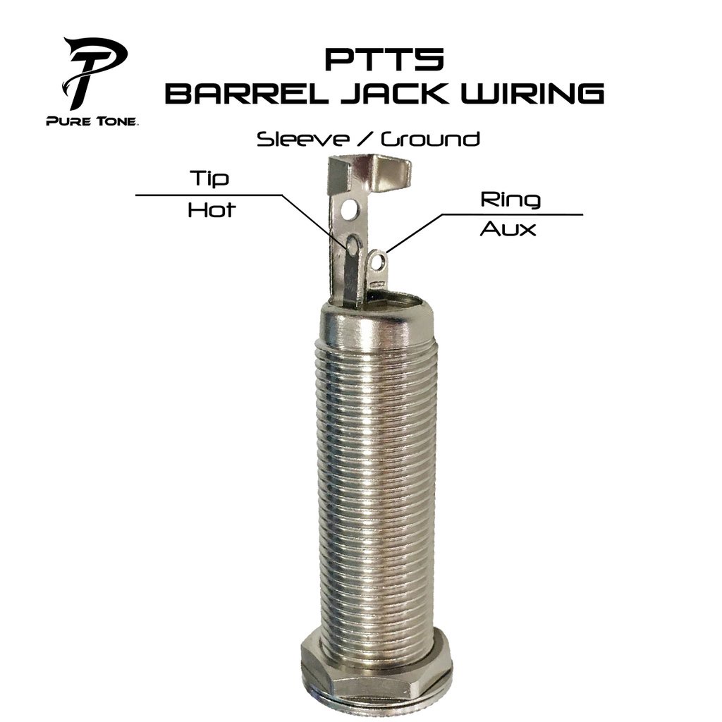 Pure Tone Mono or Stereo 1/4″ Barrel Jack