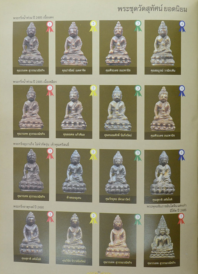 รวมภาพพระชนะเลิศ มหกรรมการประกวด การอนุรักษ์พระเครื่อง พระบูชา และเหรียญคณาจารย์