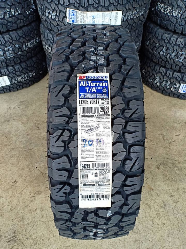 ยาง BF-GOODRICH ALL TERRAIN T/A KO2 ขนาด 265/70-17
