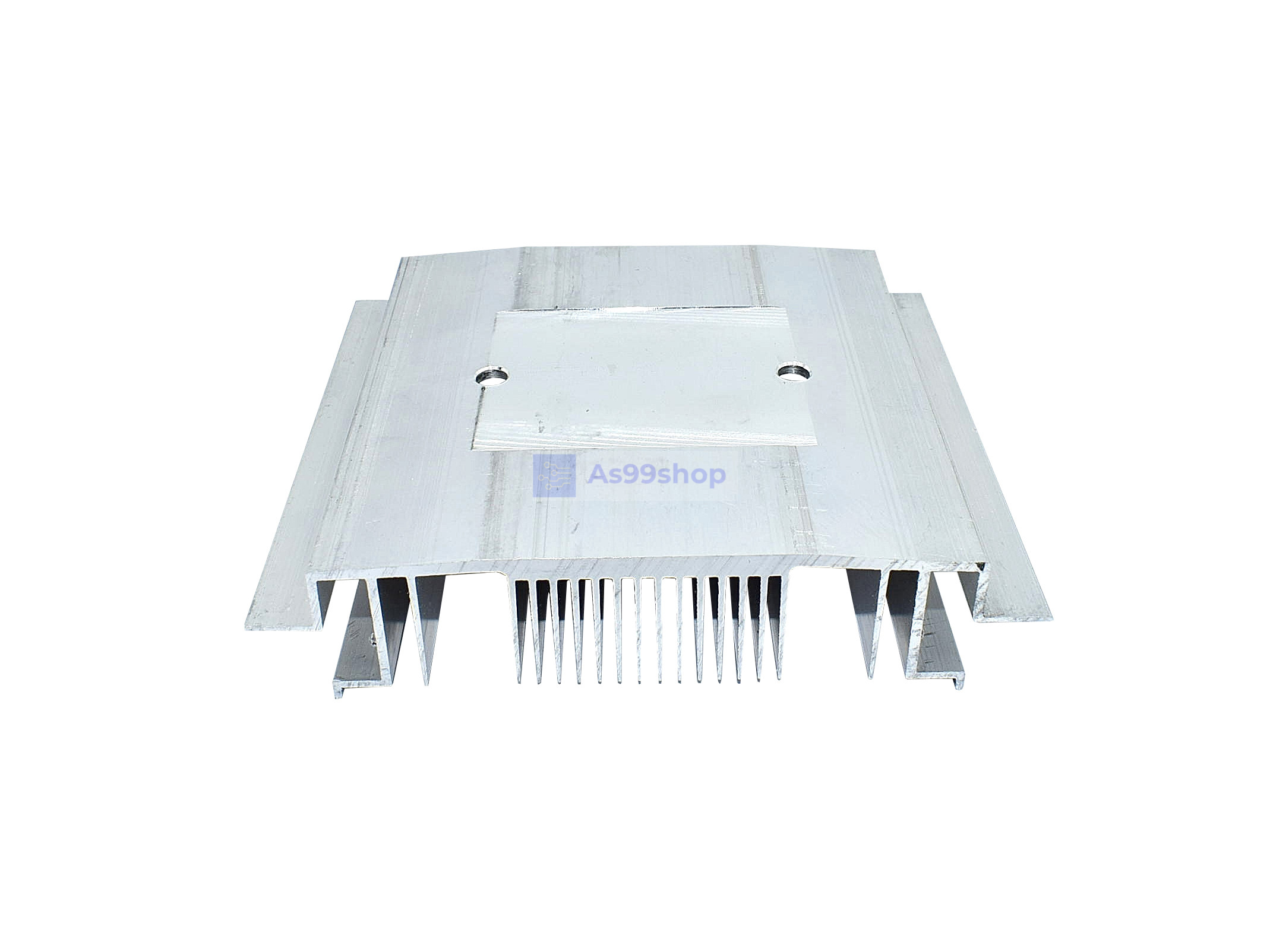 Heat Sink Aluminum Alloy Cooling block ฮีทซิงค์ระบายความร้อนหรือเย็น ขนาด(100*118*25)