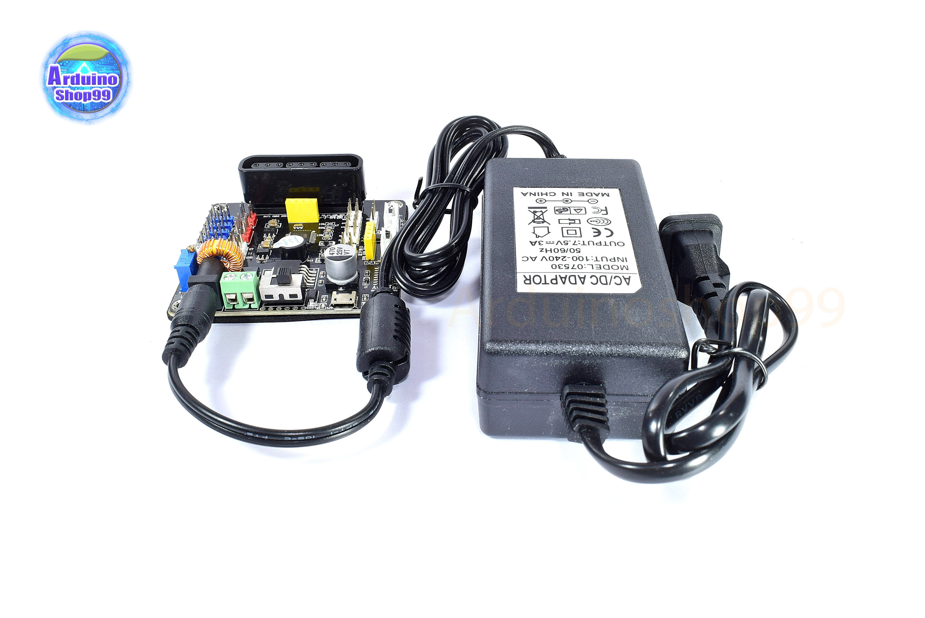 Power Adapter 7.5V 6A for 6-way servo board