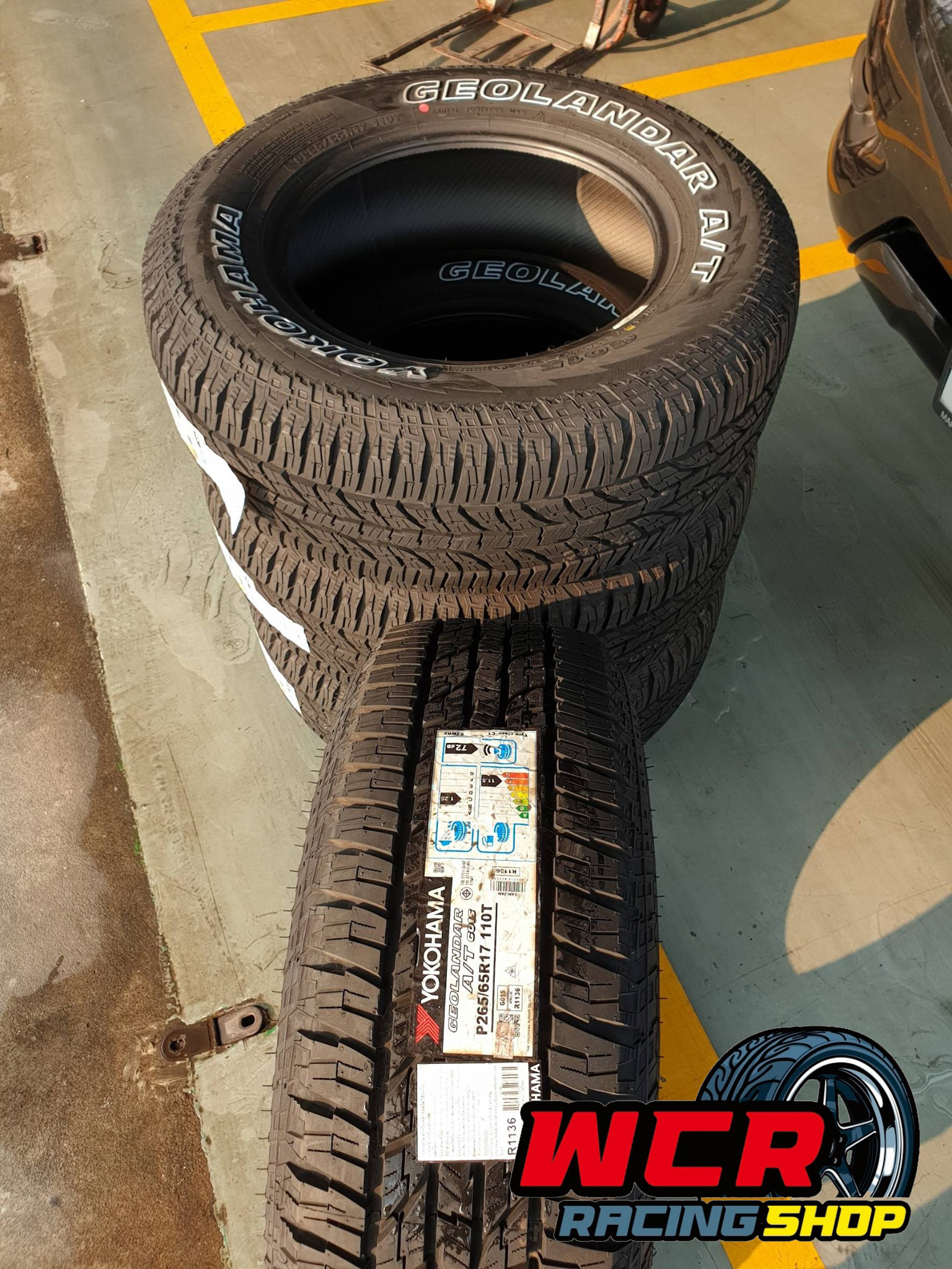 ยาง YOKOHAMA AT G015 ขนาด 265/65 R17